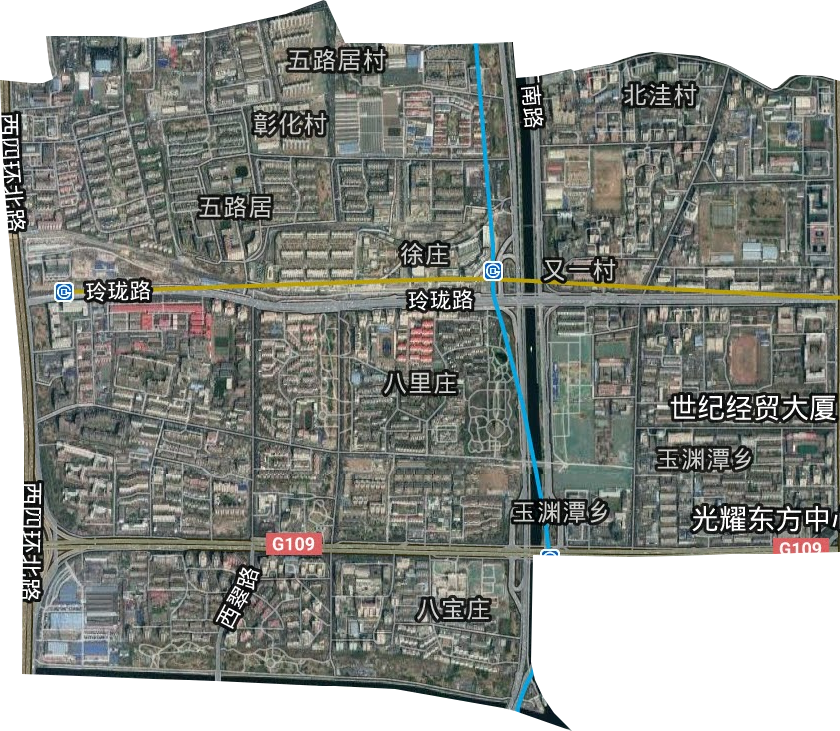 海淀區(qū)地圖高清版最新，探索智慧之源，成就無限可能夢想地圖